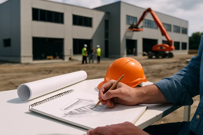 Van schets tot oplevering, zo verloopt een utiliteitsgebouw project