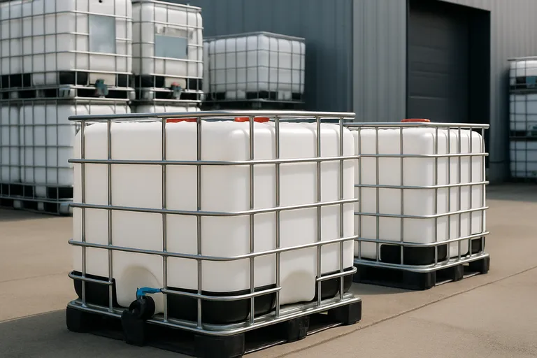 IBC containers als veilige oplossing voor opslag en transport